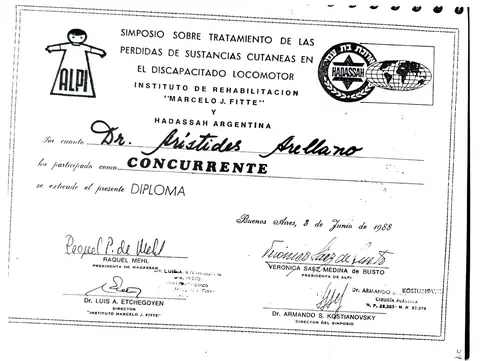 Simposio: pérdidas de sustancias cutáneas — Instituto Marcelo J. Fitte · Buenos Aires