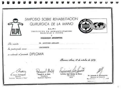 Simposio sobre rehabilitación — Instituto Marcelo J. Fitte · Buenos Aires