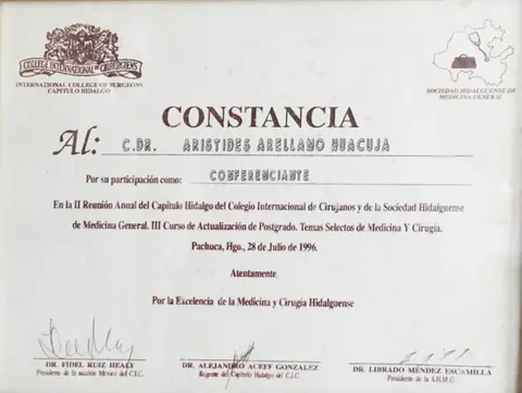 Conferenciante — International College of Surgeons, Capítulo Hidalgo — Sociedad Hidalguense de Medicina General