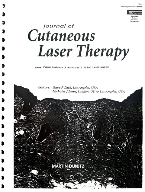Journal of Cutaneous Laser Therapy — publicación — European Society for Laser Dermatology · junio de 2000
