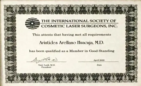 Miembro — International Society of Cosmetic Laser Surgeons — ISCLS Inc. · 2000