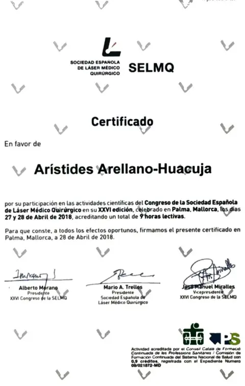 Actividades científicas — XXVI Congreso SELMQ (9 h lectivas) — Palma de Mallorca · 27–28 de abril de 2018