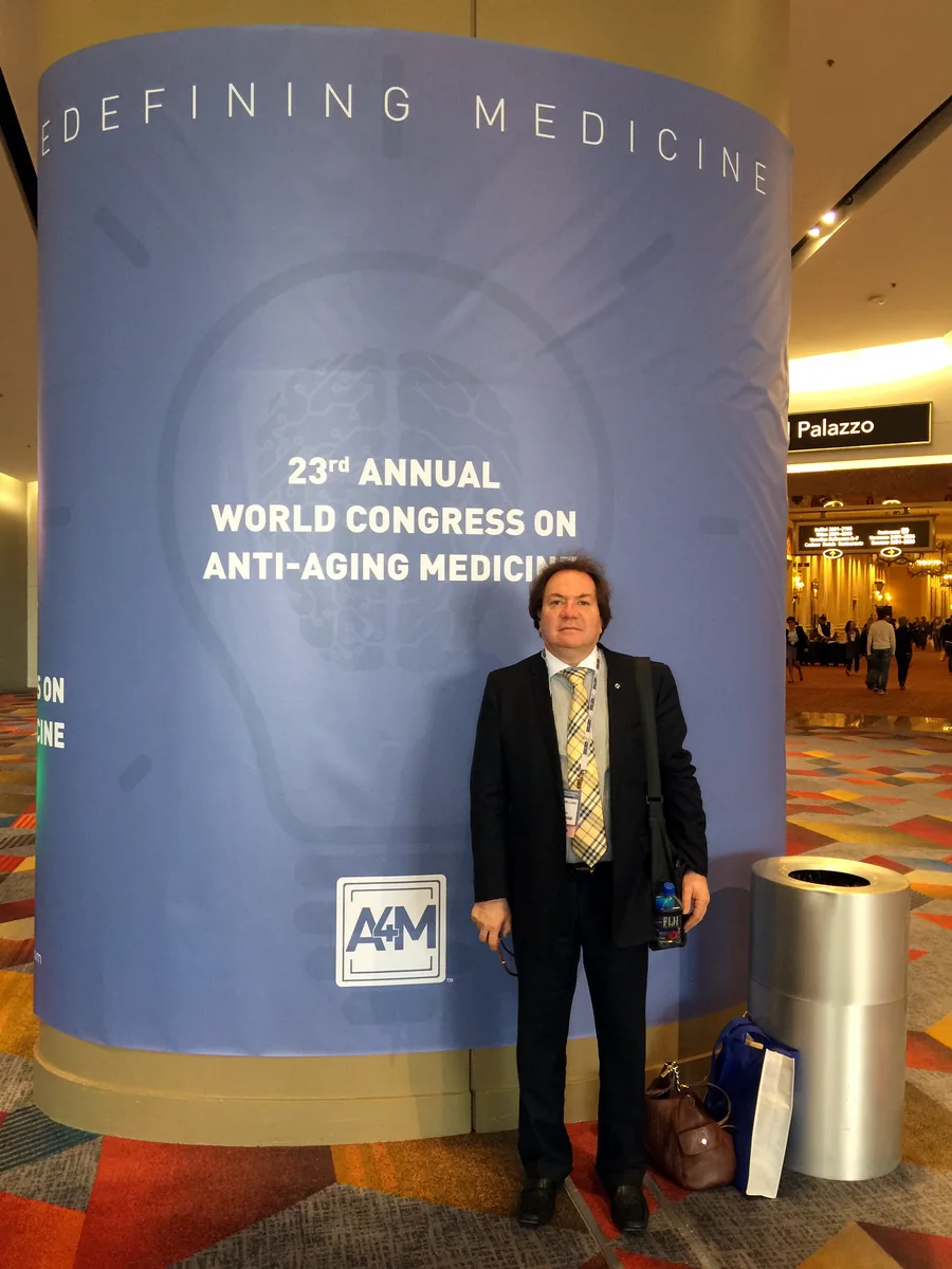 23.º World Congress on Anti-Aging Medicine (A4M) — Las Vegas, EE. UU. · 2015