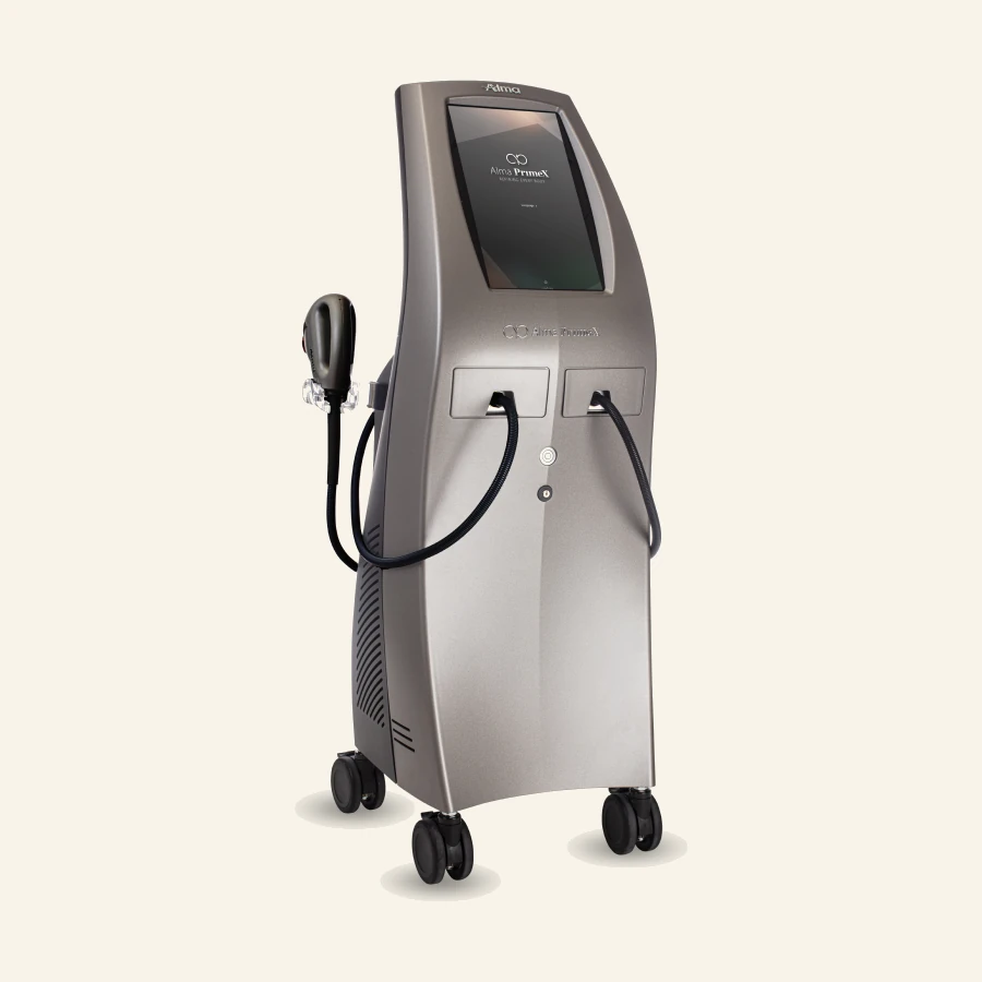 Alma Prime · Alma — equipment at Dr. Arístides Arellano&rsquo;s practice in Puebla