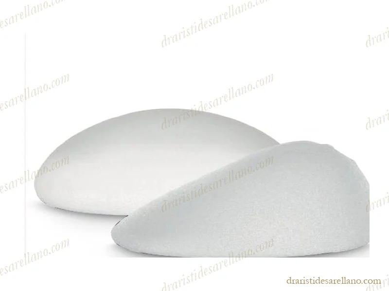 Implantes mamarios Nagor y Eurosilicone — redondo liso y anatómico texturizado